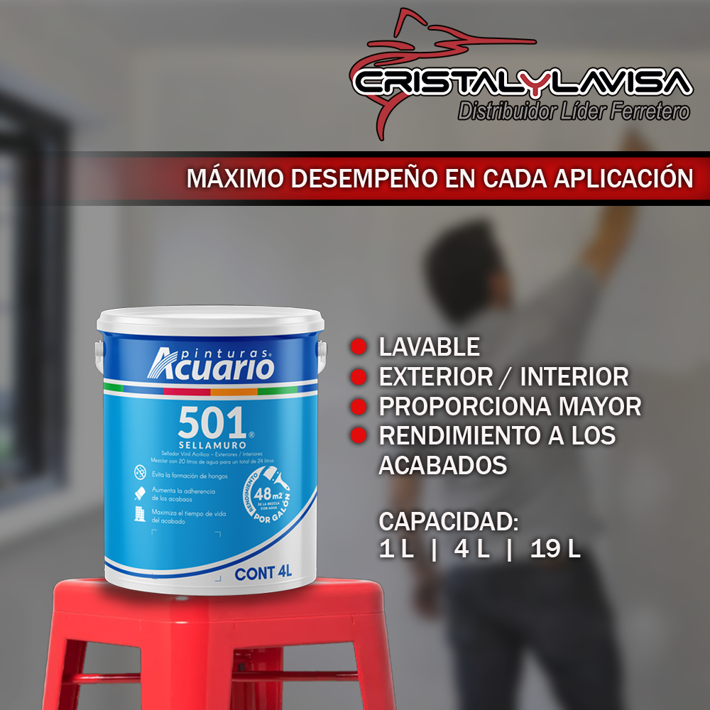 Como usar el Sellamuros Acuario