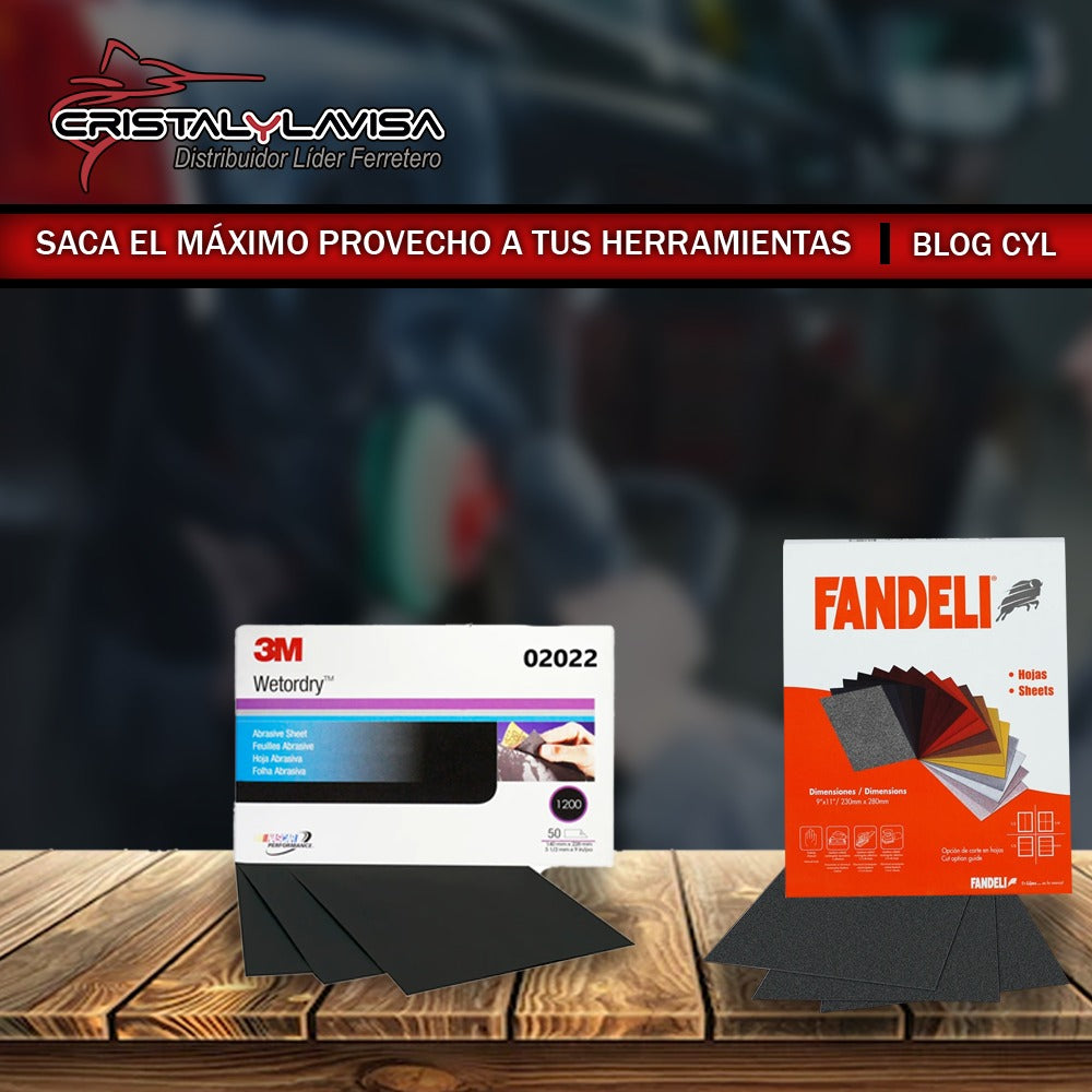 Porque y como se lija la pintura de un carro