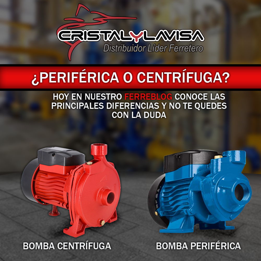 Diferencias entre bomba periférica y bomba centrífuga