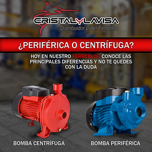 Diferencias entre bomba periférica y bomba centrífuga
