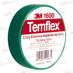 1600AM CINTA DE AISLAR. 18M TEMFLEX AMARILLA 3 M              Empaque de 6