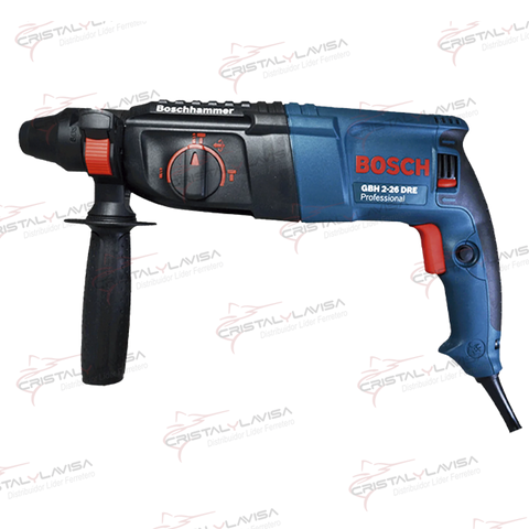 611253734 MARTILLO PERFORADOR 2.7KG 800W GBH 2-26 DRE BOSCH      Empaque de 1